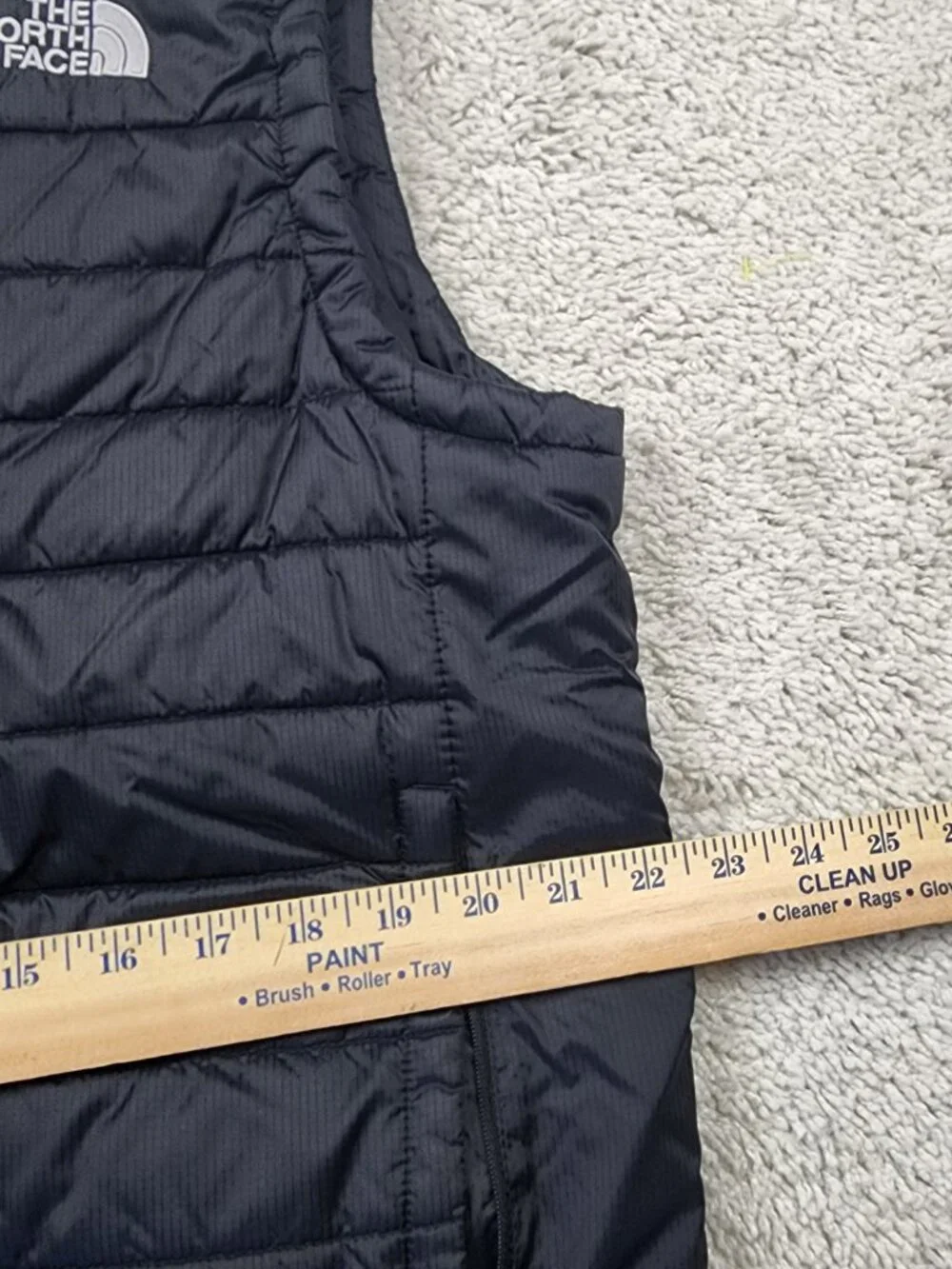 The North Face Jacket Puffer Vest Mens Size Large L/G Black REI USA Winter Camp